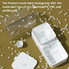 Cat Water Dispenser Dog Feeder Automatic Cat Feeder and Cat Water Dispenser Gravity Cat Feeder Food Storage Dispenser Container