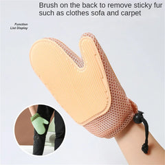 Xiaomi Cat Hair Glove Pet Fur Remover Glove Dog Grooming Glove Brush For Shedding Pet Hair Remover Mitt Cleaner Grooming Glove