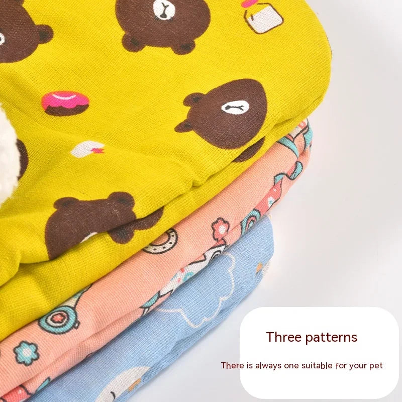 Tunnel Cat Nest Dog Nest Four Seasons Universal Warm Closed Cat Bed Pet Supplies Cartoon Cat Nest Mat Pet Mat Pet Sleeping Bag