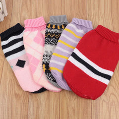 Cat Clothes Gatos Sweater Pet Dog Clothing for Small Medium Puppy  Dogs Cats Winter Warm Coat Teddy Pug  Jacket Soft Vest New