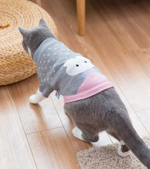 New Design SWC Cat Sweater, Dog Sweater, Cat Clothes for the Cold Season, 3 Colors Available (A9461)