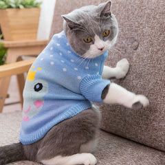 New Design SWC Cat Sweater, Dog Sweater, Cat Clothes for the Cold Season, 3 Colors Available (A9461)