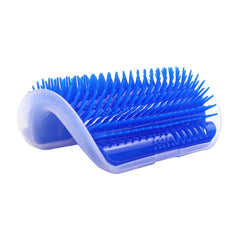 Cat Brush Comb Cat Toy with Catnip Wall Brush Corner Cats Scratcher Massage Self Groomer Comb Pet Brush Corner cat scrubber