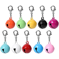 10 Pcs Pet Collar Bell Decorative Cat Bells Puppy Collars Multi-function Accessories Crafted Dog Buckle